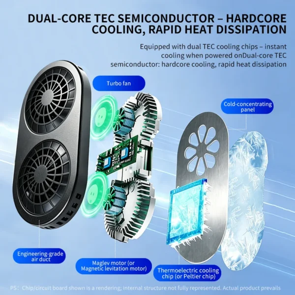 Cooling Vest with Fan, Portable, DC 9V - view 2