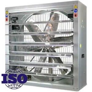 Coop Industrial Exhaust Fan, Wall, 220 or OEM, Electric