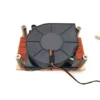 Copper Cpu Cooler, 1U, 4PIN, PWM, AMD - view 2