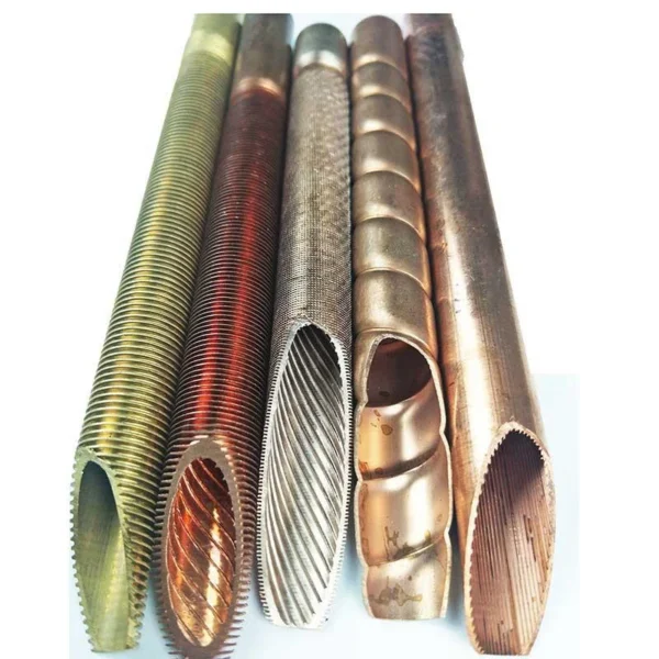 Copper Low Fin Tube for Heat Exchangers, Copper or Steel Base - view 2