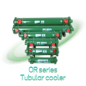 Copper Oil Water Cooler, OR60~OR1000, Tube Heat Exchanger
