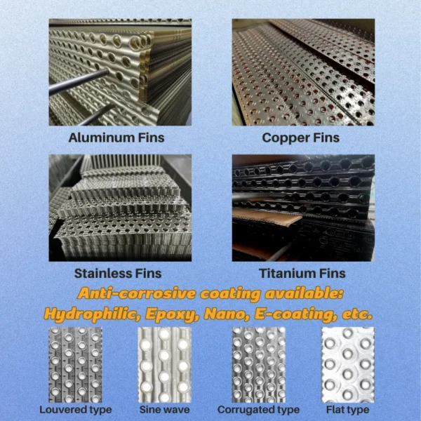 Copper Pipe Heat Exchanger, 12X12, 220V - view 4