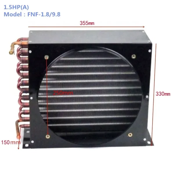 Copper Tube, CDDQ, 1000W, 0.5HP, 220V/380V - view 4