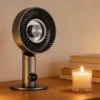 Cordless Desk Fan, Portable, Plastic, USB