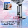 Cordless Desk Fan, Portable, Plastic, USB - view 4