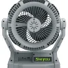 Cordless Jobsite Fan, 20V, LED, Portable - view 4