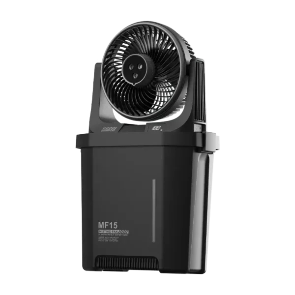 Cordless Misting Fan, LED, Electric, Desk Fan - view 3