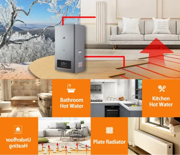 Cost-effective Gas Boiler, Wall, 220V - view 5
