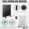 Cover Oil Heater, Portable, 2500W - view 4