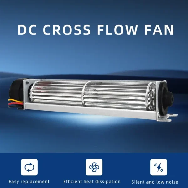 Cross Flow Blower, 12V, 025, Stainless, Steel - view 5
