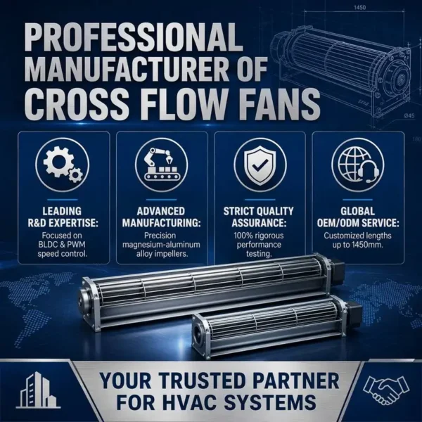 Cross Flow Blower, 33x200, Brushless, 12V, 50000H - view 4