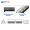 Cross Flow Blower, LONGWELL, 120mm, 230V, 529-1236 - view 2