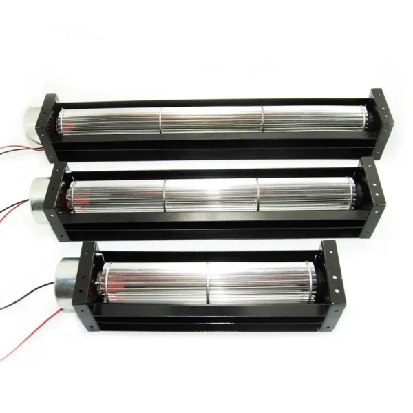 Cross Flow Cooling Fan, 12V, ALUMINUM, Centrifugal Fan - view 3