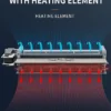 Cross Flow Cooling Fan, 800mm, 220V, 115V, Tangential - view 5