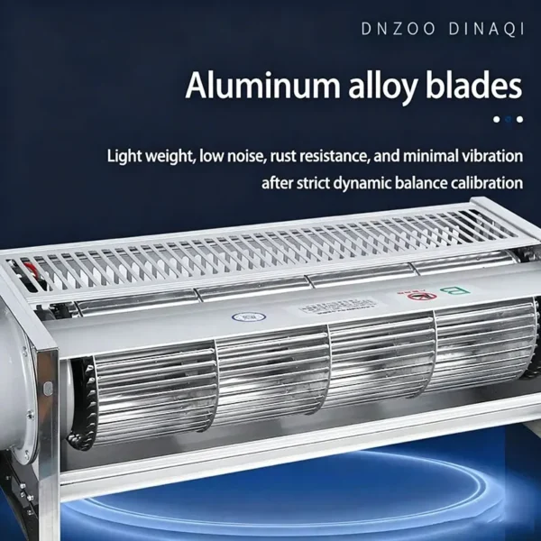 Cross Flow Cooling Fan, GFDD - view 3