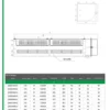 Cross Flow Cooling Fan, PF60AC, 65*300mm, AC115V/230V, 2200 - view 5