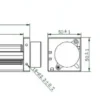 Cross Flow Cooling Fan, SANLY, SF30300, 24V, 49.2CFM - view 6