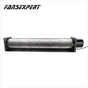 Cross Flow Duct Fan, 120mm, Aluminum, 24V, BLDC