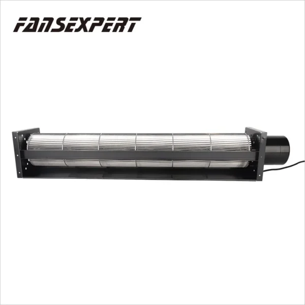 Cross Flow Duct Fan, 120mm, Aluminum, 24V, BLDC
