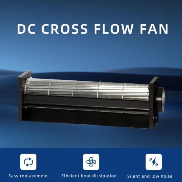 Cross Flow Fan, 12/24V, 050, Stainless, Steel - view 6