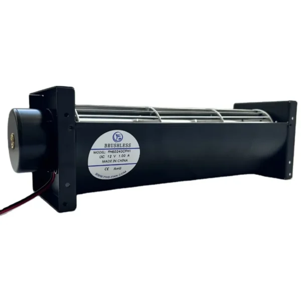 Cross Flow Fan, 12V/24V, 220V, 60mm, Aluminum - view 3