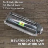 Cross Flow Fan, 220V, 180V, FB-9B - view 2