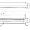 Cross Flow Fan, 24V, CM30350HB12-PB, 30mm, Steel - view 6
