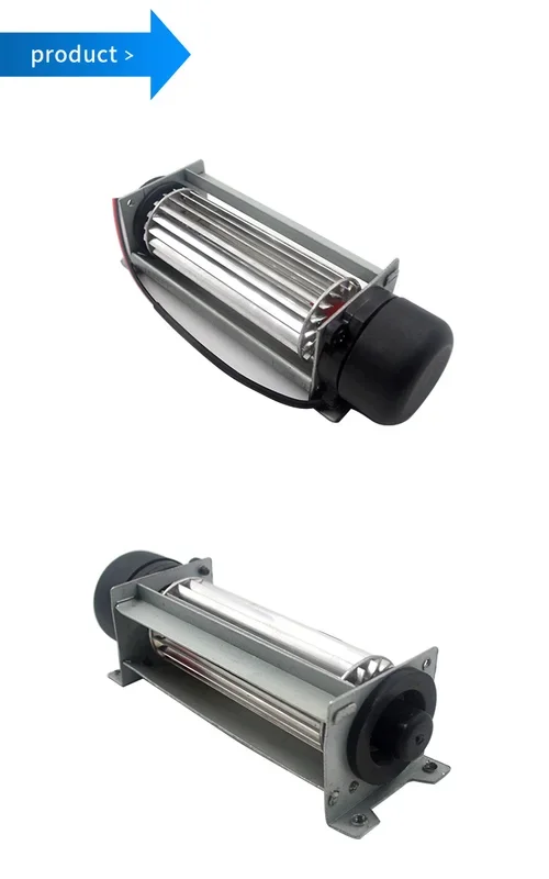 Cross Flow Fan, 25X70MM, 25mm, 12v, Aluminium - view 6