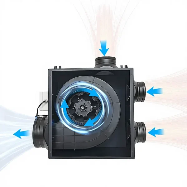 Cross Flow Fan, 4-10, 5-Year, Centrifugal - view 3