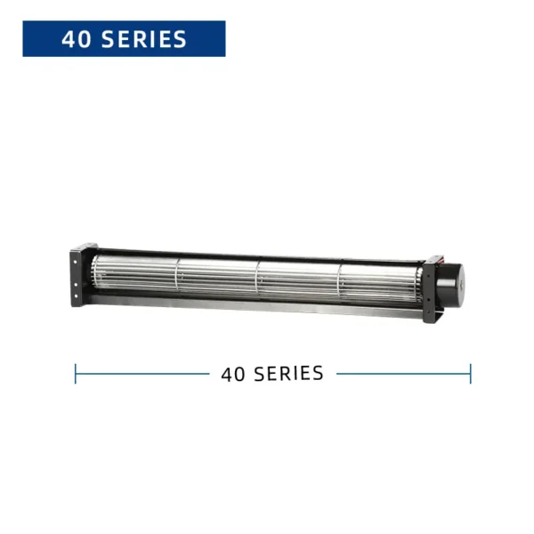 Cross Flow Fan, 40mm, 12V, 24V, Aluminum - view 2