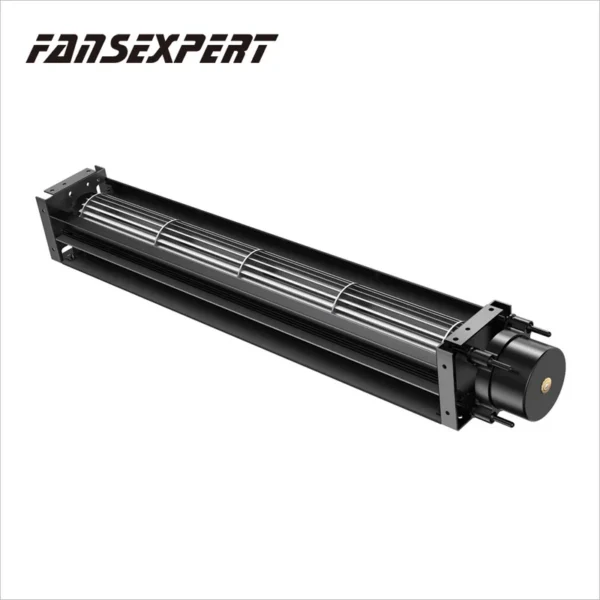 Cross Flow Fan, 40mm, 12V/24V, BLDC, Aluminum
