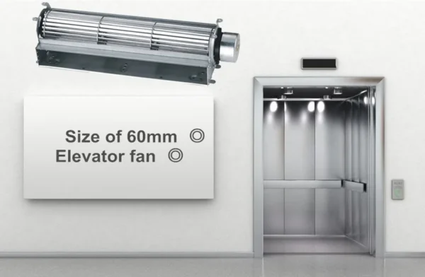 Cross Flow Fan, 60x240mm, Tangential, 220 - view 6