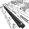 Cross Flow Fan, 65mm, 12v, 24v, Brushless - view 6