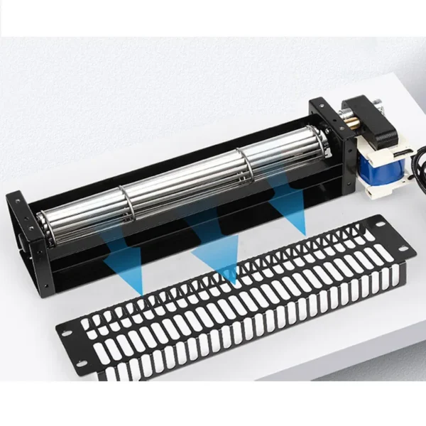 Cross Flow Fan, 65mm, Aluminum, Tangential, Brushless - view 2
