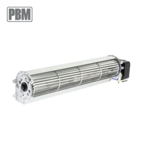 Cross Flow Fan, Aluminum, 230V, Tangential