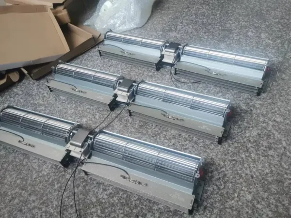Cross Flow Fan, Aluminum, tangential - view 3