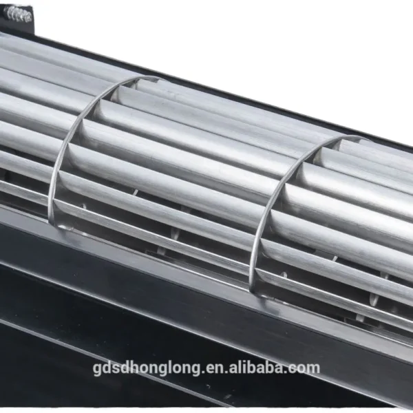 Cross Flow Fan, Aluminum, Tangential, 100-240V - view 2
