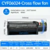 Cross Flow Fan, CYF06024-Cross, 220V - view 3