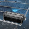 Cross Flow Fan, DC24V, Aluminum, 1400RPM, Tangential - view 2