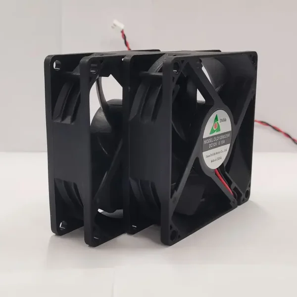 Cross Flow Fan, DC6025, 80x80x25mm, 5-24V, Plastic - view 5