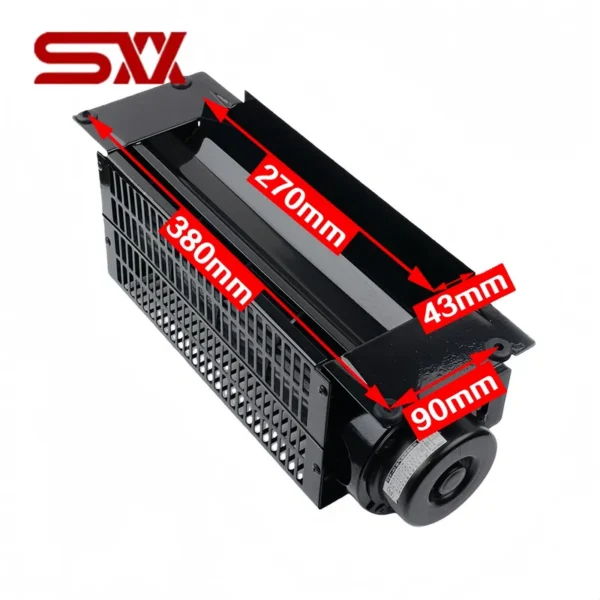 Cross Flow Fan, FB-9B, 110V/220V, 380, 90mm - view 2