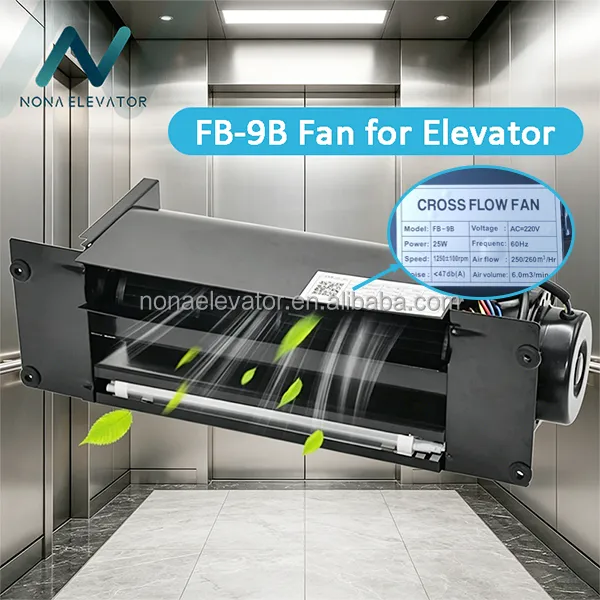 Cross Flow Fan, FB-9B, AC220V, 25W, 1-Year