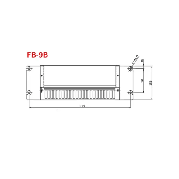 Cross Flow Fan, FB-9B, AC220V, 50Hz - view 4