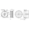 Cross Flow Fan, FYD-E010, FUYIDE, FB-25D - view 3