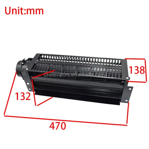 Cross Flow Fan, GYQF-370, 110V - view 5