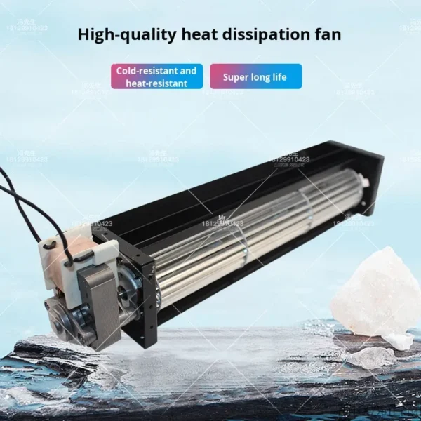Cross Flow Fan, HL-40240H220B, Aluminum, 220V - view 3