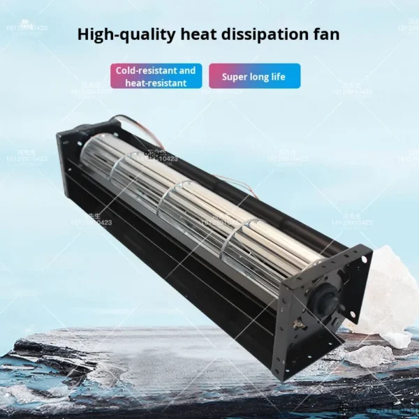 Cross Flow Fan, HL-50290H12B, Aluminum, 12V - view 3