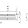 Cross Flow Fan, HR6017SBA12ML, 120V, 27/25W, 0.45/0.42A - view 2