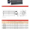 Cross Flow Fan, JEEK, 120V, 60mm, Aluminum - view 5