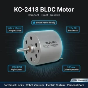Cross Flow Fan, KC2418, Brushless, 24V, PWM